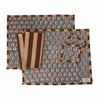 Simi Reversible Block Printed Cotton Placemat Set (Set of 2)