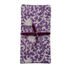 Deep Purple Floral Jaal Napkins (Set of 4)
