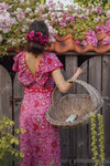 Lumira Hand Block Printed Cotton Dress