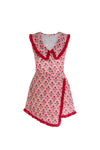 Goa Rose Block Printed Shirt & Shorts Set