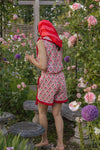 Goa Rose Block Printed Shirt & Shorts Set