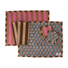 Simi Reversible Block Printed Cotton Placemat Set (Set of 2)