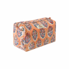 Peachy Bouquet Quilted Washbag