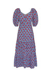 Aavya Midaxi Dress in Lapis