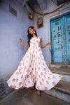 Avaani Maxi Dress in Pearl