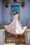 Avaani Maxi Dress in Pearl