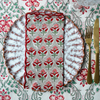Elaahi Floral Scallop Napkins (Set of 2)