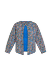 Neelam Quilted Jacket in Sapphire Sky