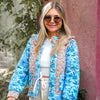 Amaira Coral Quilted Jacket