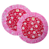 Saavi Floral Pleated Edge Reversible Table Mat Set of Two