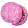 Saavi Floral Pleated Edge Reversible Table Mat Set of Two
