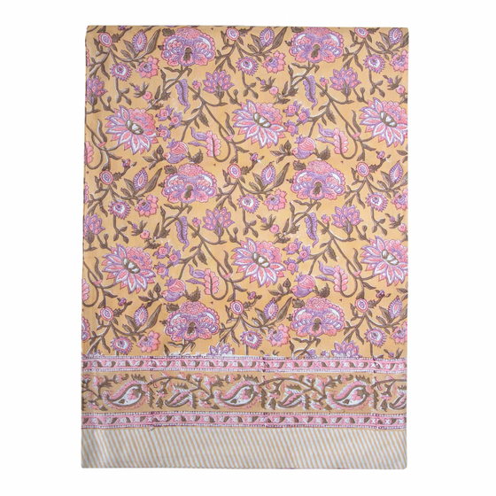 Lilibeth Block Printed Tablecloth 170x270cm