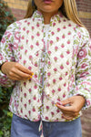 Mohani Quilted Block Print Jacket