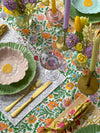Marigold Rasleela Tablecloth 180x270cm + 6 Napkins Set