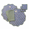 Rihane Hand Block Print Reversible Placemat Set