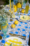 Neelima Lotus Tablecloth & Napkins Set