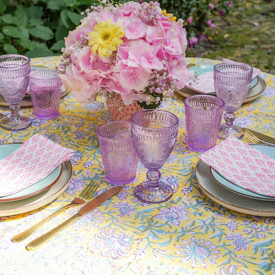 Aria Buta in Pink (Set of 4)