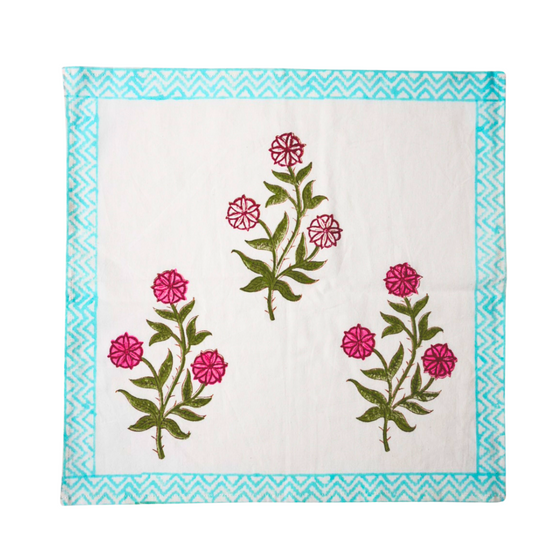 Topaz Zita Blooming Tablecloth & Napkins Set 180x300cm