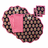 Layla Hand Block Print Reversible Placemat Set