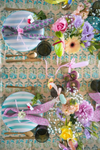 Felicity Block Printed Tablecloth 180x240cm