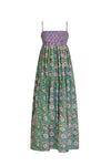 Helia Colourblock Cotton Maxi Dress