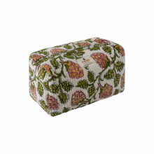  Botanical Jaal Quilted Washbag