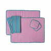 Anouk Patchwork Pink Reversible Placemat (Set of 2)