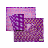 Shell Summer Block Print Reversible Placemat Set of 2