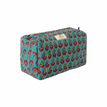  Topaz Poppy Quilted Washbag