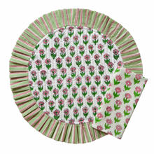  Dolly Pleated Frill Edge Table Mat Set of Two