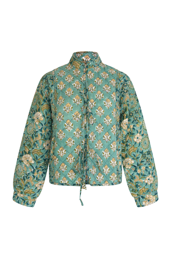 Jasmine Garden Quilted Jacket