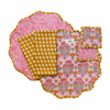 Soraya Hand Block Print Reversible Placemat Set