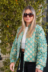 Jasmine Garden Quilted Jacket