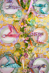 Turmeric Blossoms Tablecloth 225 x 275cm