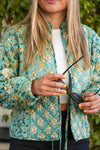 Jasmine Garden Quilted Jacket