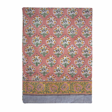  Sunday Block Printed Tablecloth 170x270cm