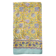  Turmeric Blossoms Tablecloth 225 x 275cm