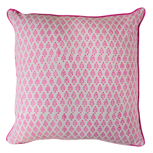  Aria Boota Pink Hand Block Printed Cushion Cover 50x50cm