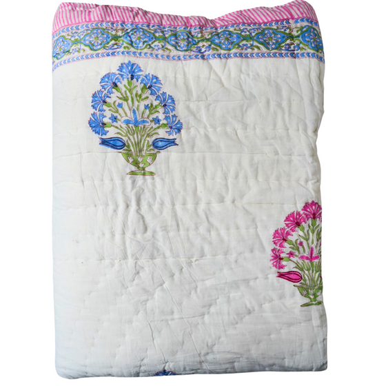 Mahi Johari Reversible Cotton Quilt