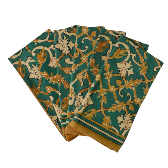 Golden Forrest Napkin Set of 6