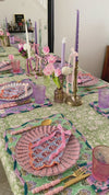 Valentina Scalloped Edge Reversible Placemats Set (Set of 2)